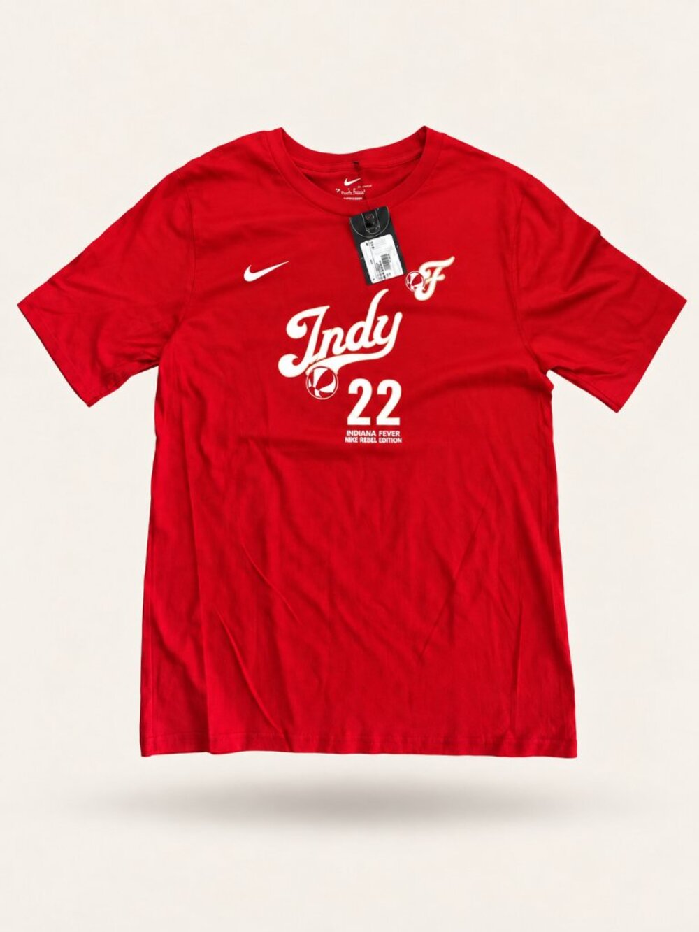 Caitlyn Clark/Nike Red 'Indy' Short Sleeve Tee